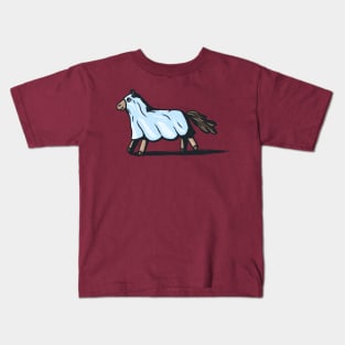 Ghost horse Kids T-Shirt